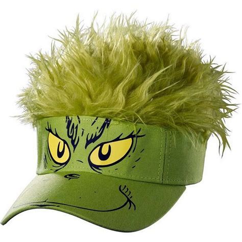 Dr. Seuss Grinch Visor - Hats - Fancy Dress Costume Accessories | Dr seuss diy costumes ...