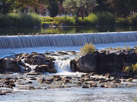 Perpetual Motion, a year of RV travel: The Waterfalls of Idaho Falls