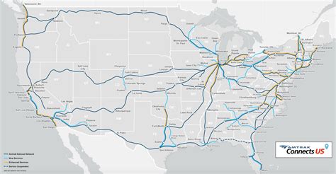 Amtrak的雄心勃勃的新路线图和推动拜登的基础设施计划