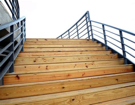 Flight of wooden stairs stock photo. Image of clean, curve - 19294356