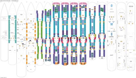 Floor Plan Ovation Of The Seas - floorplans.click