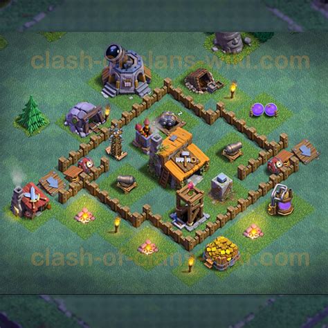 Best Anti 3 Stars Base - Builder Hall 3