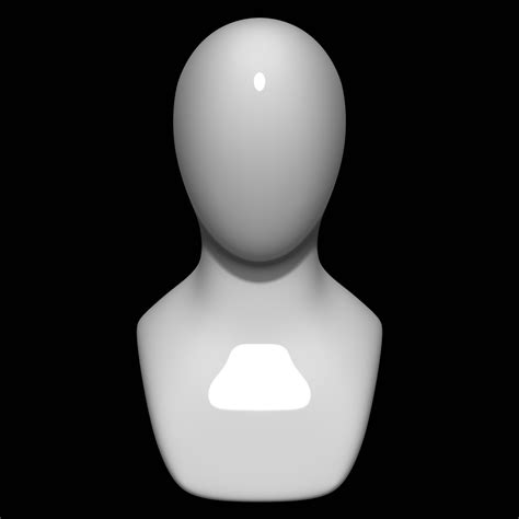 Mannequin head 3D Model $9 - .obj .ztl .max .ma .fbx .c4d .3ds - Free3D