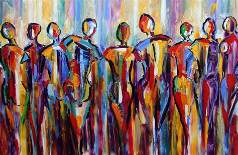 Texas Contemporary Fine Artist Laurie Pace: Gathering... The Good People are Gathering ...