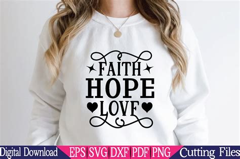 Faith Hope Love Svg Graphic by MRM GRAPHICS · Creative Fabrica