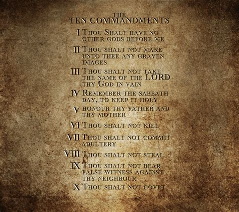 The Ten Commandments Wallpapers - Wallpaper Cave