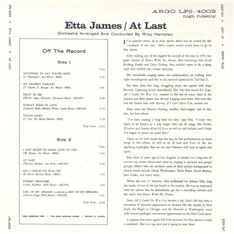 Etta James 12 Songs Of Christmas