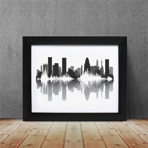 Baltimore Skyline (Print) - Bespoken Art - Touch of Modern