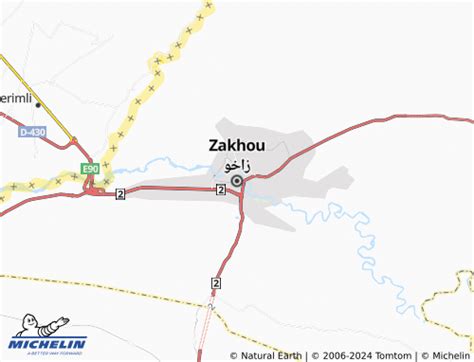 MICHELIN Zakho map - ViaMichelin