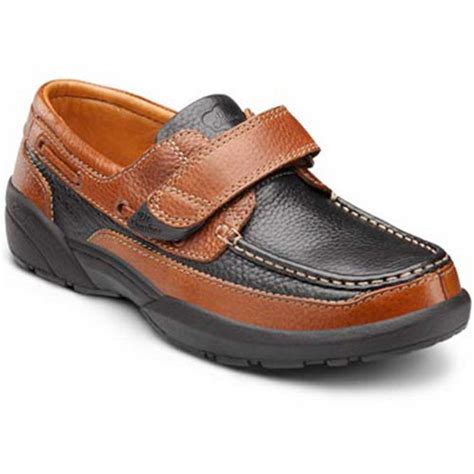 Dr. Comfort Mike Men's Casual Shoe: 14 X-Wide (3E/4E) Chestnut/Black ...