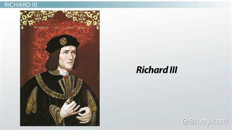 Richard III by Shakespeare | Summary, Characters & Analysis - Lesson ...