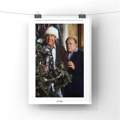 Lampoons Christmas Vacation Movie Poster sold by Brotherhood Funky ...