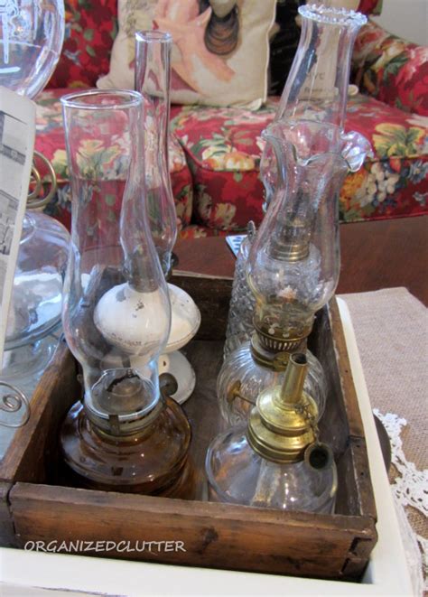 Decorating with Collections: Oil Lamps | Organized Clutter