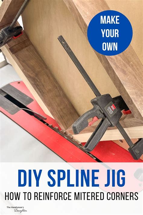 How to Make and Use a Spline Jig | Woodworking jig plans, Beginner ...