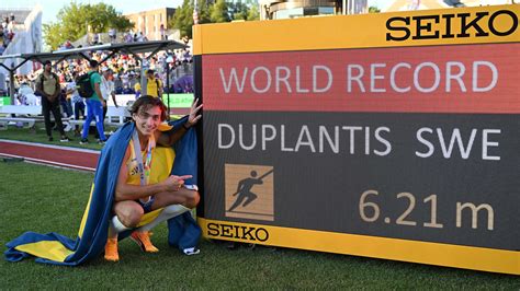 Armand Duplantis breaks own world record for fifth time, as Team USA ...