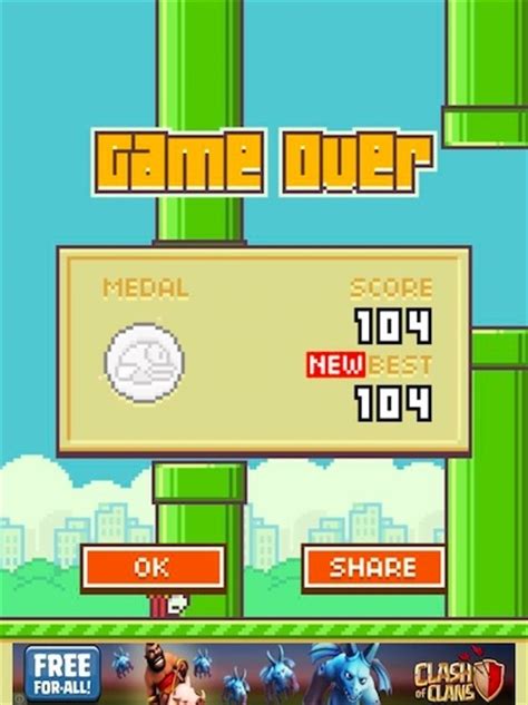 Flappy Bird High Score Iphone