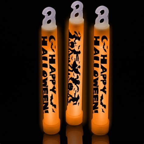 Orange Halloween Glow Sticks - Glow and Light Up Products - Halloween - Holidays & Events