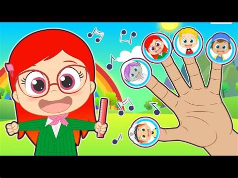 FINGER FAMILY With teacher, astronaut, police and more - YouTube