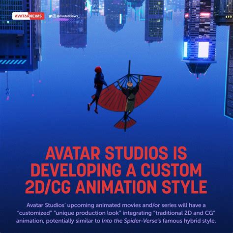 Avatar Studios is developing a custom 2D/CG animation style for ...