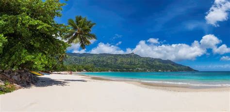 Amazing Beau Vallon Beach in Seychelles Stock Image - Image of nature ...