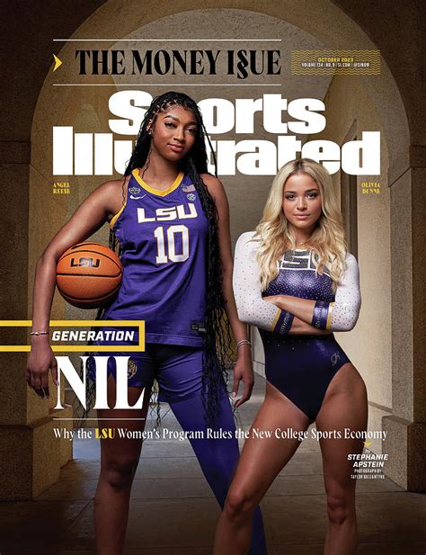 Generation NIL - LSU forward Angel Reese and Gymnast Olivia Dunne, October 2023 Sports ...