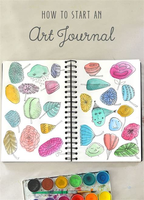 Starting an Art Journal (Art Bar) | Art journal pages, Art journal inspiration, Art prompts