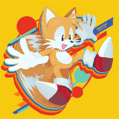 Sonic Mania Tails fan art (Artist: @dreadlead_art) : r/milesprower