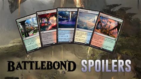 Battlebond Spoilers — May 7, 2018 | New Untapped Dual Lands