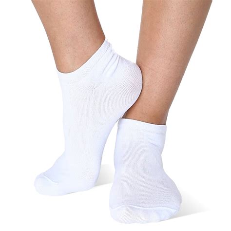 Bulk Men's Ankle Socks in White, 3 Pack - DollarDays