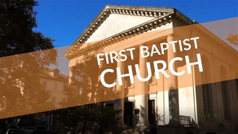 First Baptist Church in Savannah Georgia - YouTube