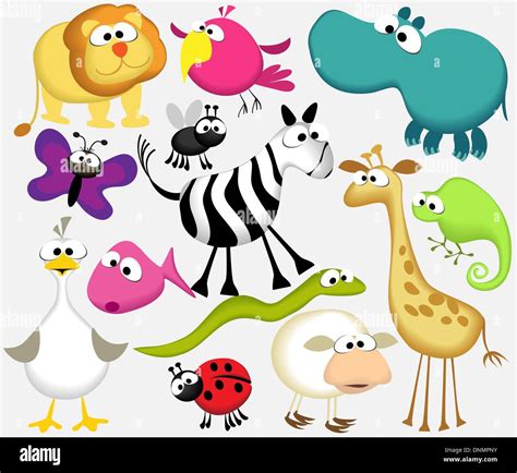 Funny cartoon snake hi-res stock photography and images - Alamy