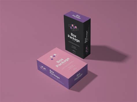 Free Box Package Mockup :: Behance