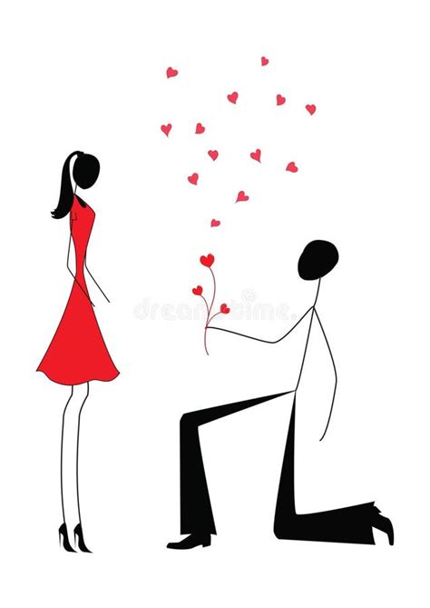 A Man Proposing To A Woman Royalty Free Stock Images - Image: 20835869