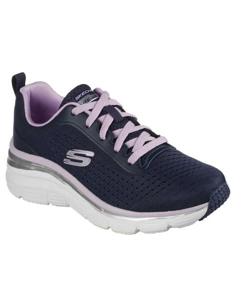 Women's Sneakers Blue and pink | Skechers (149277)