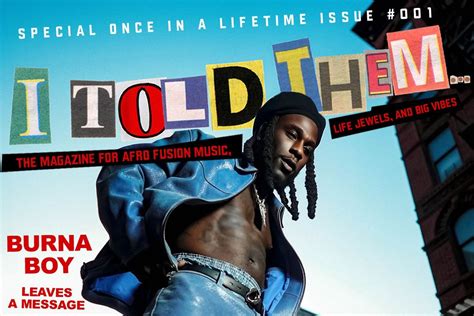 Listen to Burna Boy’s New Album, ‘I Told Them…’ - Okayplayer