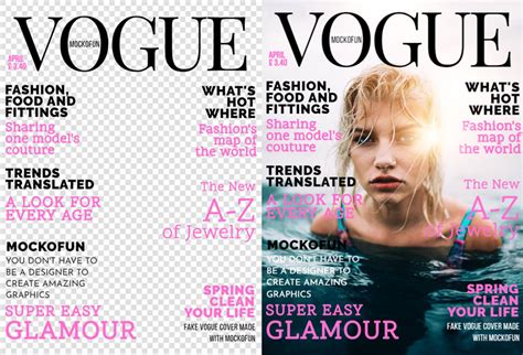 Vogue Cover PNG by PsdDude on DeviantArt