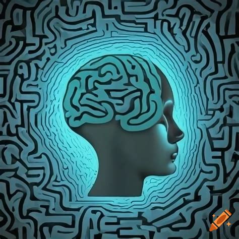 Maze concept in the human brain