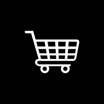 Shopping Cart Icon White Images – Browse 105,420 Stock Photos, Vectors ...