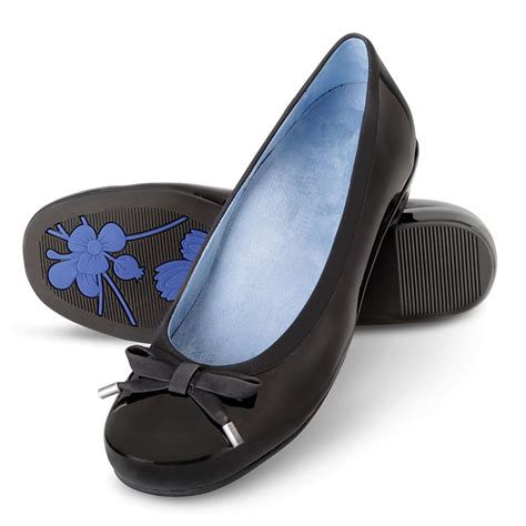 The Lady's Plantar Fasciitis Ballet Flats - Hammacher Schlemmer | Plantar fasciitis shoes women ...