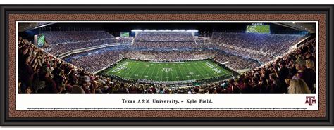 Texas A&M Kyle Field Night Game Panoramic Picture