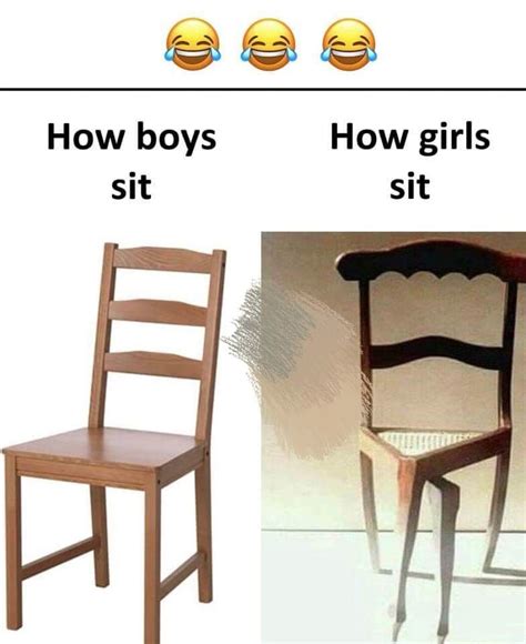 How girls sit in 2020 | Some funny jokes, Crazy funny memes, Friends ...