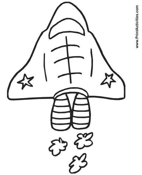 Spaceship Coloring Pages - Coloring Home