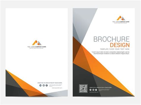 Brochure Layout template, cover design background 556912 Vector Art at Vecteezy