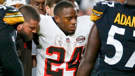 Nick Chubb knee injury: Tests reveal Browns RB tore only MCL, recovery ...