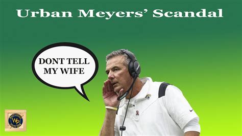 The Urban Meyer Bar Scandal!!! - YouTube