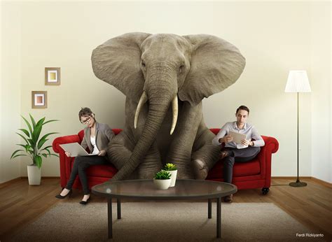 Elephant in the room by pepey on DeviantArt