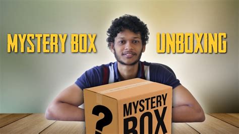 Mystery Box Unboxing - YouTube