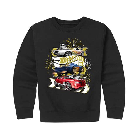 Hot Wheels - Holiday Merchandise - Toddler And Youth Crewneck Fleece ...