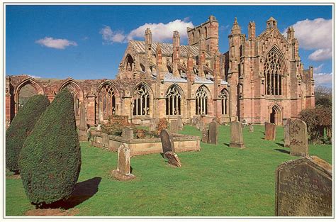 Melrose Abbey, Scotland | "Melrose Abbey (founded 1136 A.D.)… | Flickr