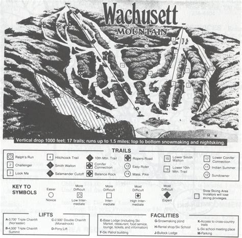 Wachusett Mountain - SkiMap.org